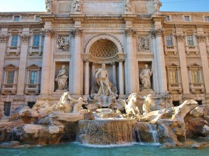 Trevi fountain