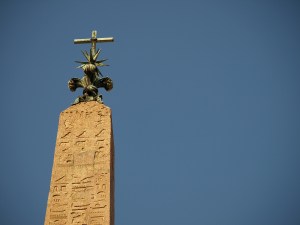 Rome obelisk Spanish steps