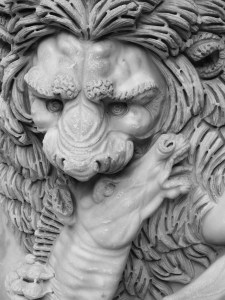 lion relief
