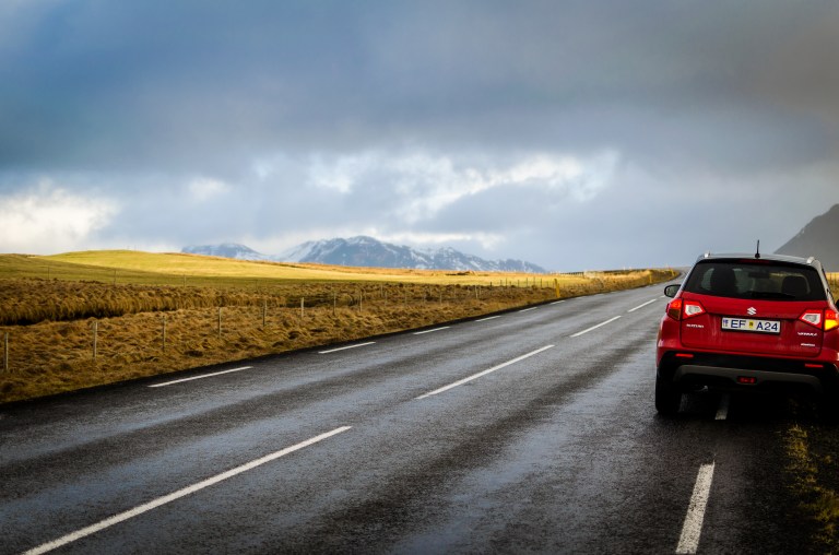 Iceland hire car Suzuki